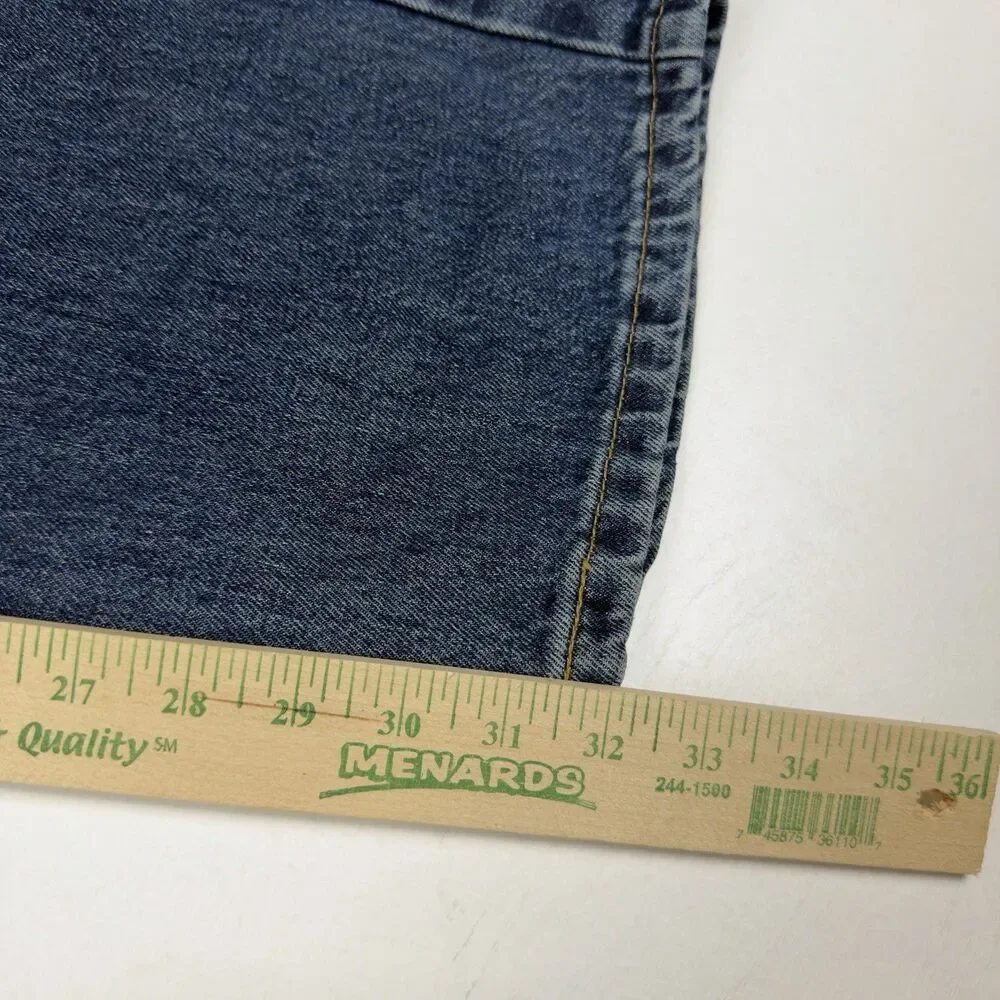 Levis 550 Jeans Men's 46x32 Big & Tall Tapered Leg Medium Wash Blue Denim NWT